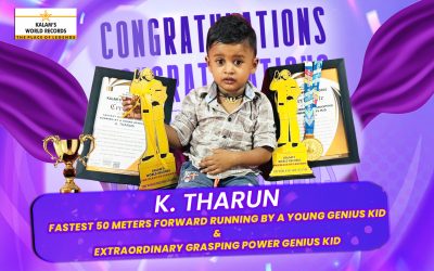 Fastest 50 Meters Forward Running by a Young Genius Kid & Extraordinary Grasping Power Genius Kid