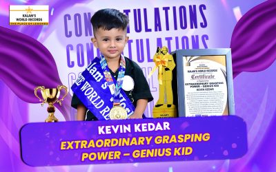 EXTRAORDINARY GRASPING POWER – GENIUS KID