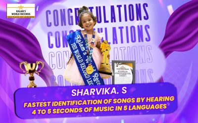 Fastest Identification of Songs by Hearing 4 to 5 Seconds of Music in 5 Languages