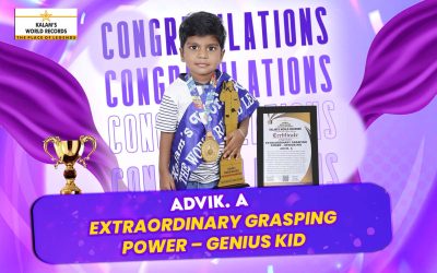 EXTRAORDINARY GRASPING POWER – GENIUS KID