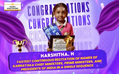 FASTEST CONTINUOUS RECITATION OF NAMES OF KARNATAKA CHIEF MINISTERS, PRIME MINISTERS, AND PRESIDENTS OF INDIA IN A SINGLE SEQUENCE