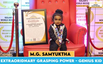 EXTRAORDINARY GRASPING POWER – GENIUS KID