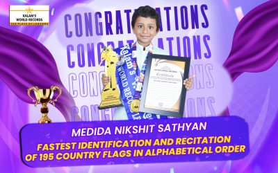 Fastest Identification and Recitation of 195 Country Flags in Alphabetical Order