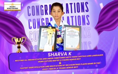 Reciting All Indian States and Union Territories With Their Capitals and Languages Using Outline Map by a Young Genius Boy & Fastest Identification and Recitation of 195 Countries Flags Name in the Least Time by a Young Genius Boy