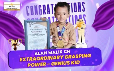 EXTRAORDINARY GRASPING POWER – GENIUS KID