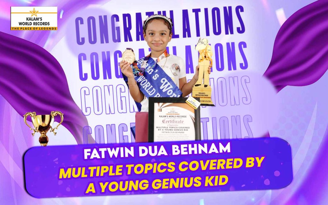 MULTIPLE TOPICS COVERED BY A YOUNG GENIUS KID