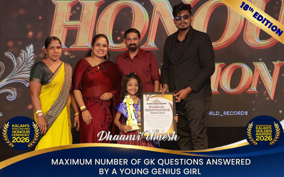 Maximum Number of Gk Questions Answered by a Young Genius Girl