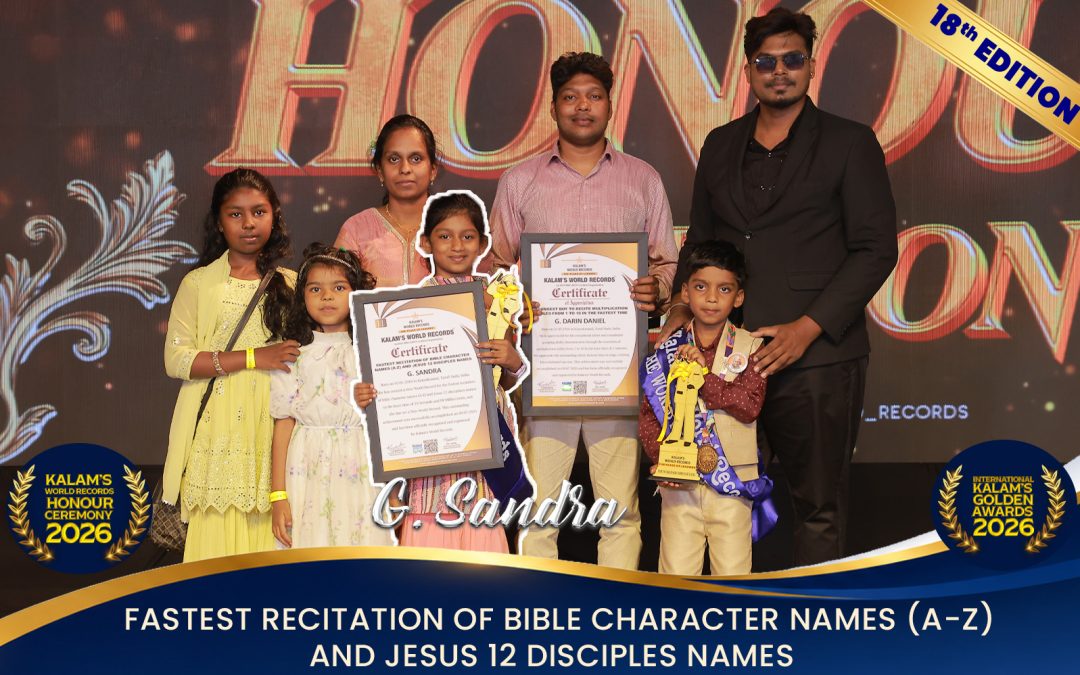 Fastest Recitation of Bible Character Names (a-z) and Jesus 12 Disciples Names