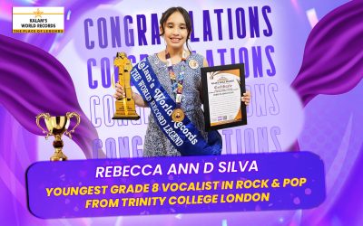 Youngest Grade 8 Vocalist in Rock & Pop From Trinity College London